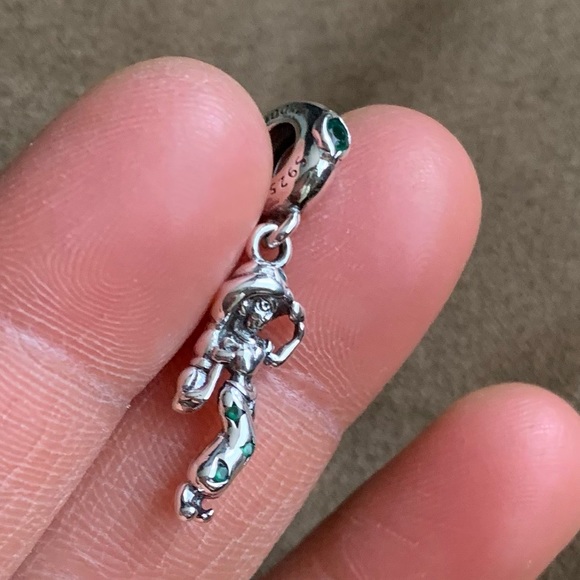 NWOT Disney Aladdin Princess Jasmine Dangle Charm Sterling Silver 925 - Picture 3 of 12